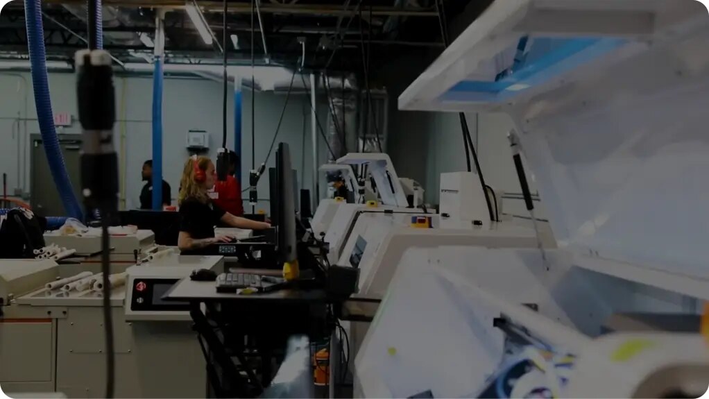 DTF transfer printing equipment at DTF Virginia